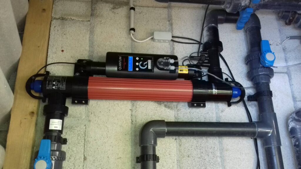 Mise en place de dispositifs permettant la désinfection de l'eau par rayonnement UV (ultra-violet) à Grasse