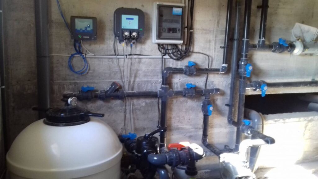 Création de local technique sur mesure pour piscine à OPIO prés de Grasse